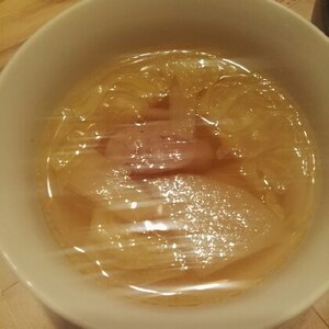 山芋と大根のポトフ風スープ